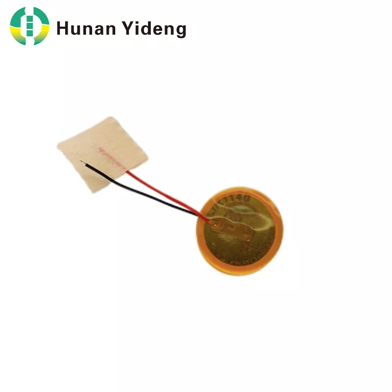 26mAh 3.7V 1040 पाउच कॉइन लिथियम बॅटरी लहान रिचार्जेबल LiPo सेल