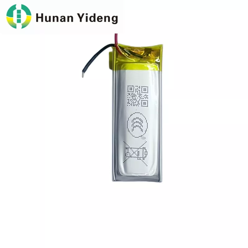 घालण्यायोग्य वैद्यकीय उपकरणांसाठी 3.7V 500mAh 751540 लिथियम पॉलिमर बॅटरी