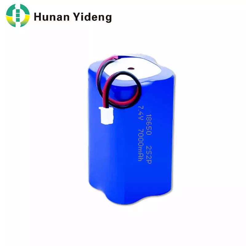 7.4V 4400mAh 18650 2S2P लिथियम आयन बॅटरी पॅक