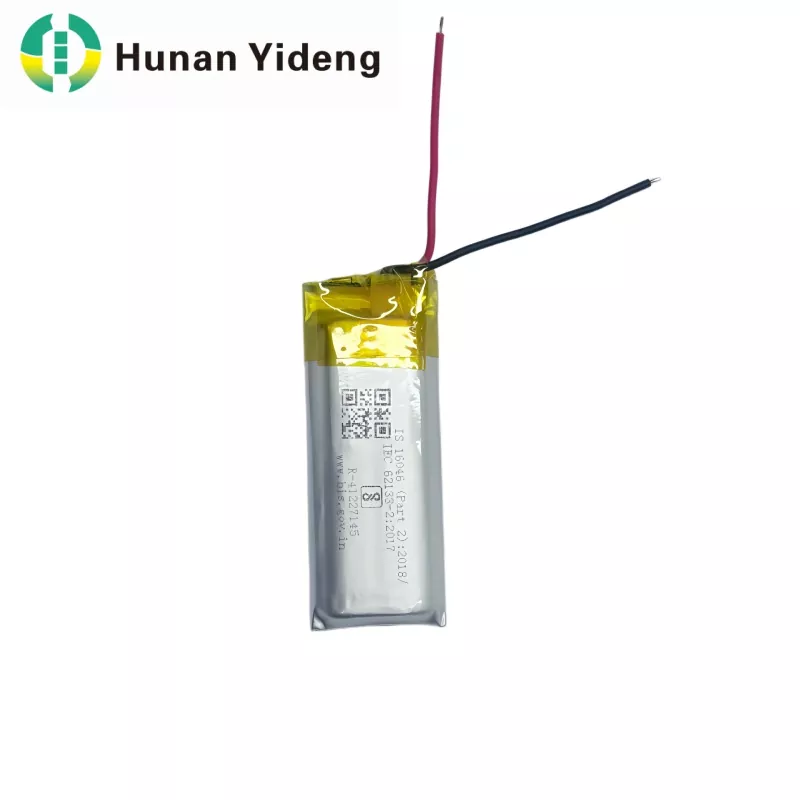 स्मार्ट डोअर लॉकसाठी 801435 3.7v 500mah ली आयन बॅटरी पॅक 1.48wh