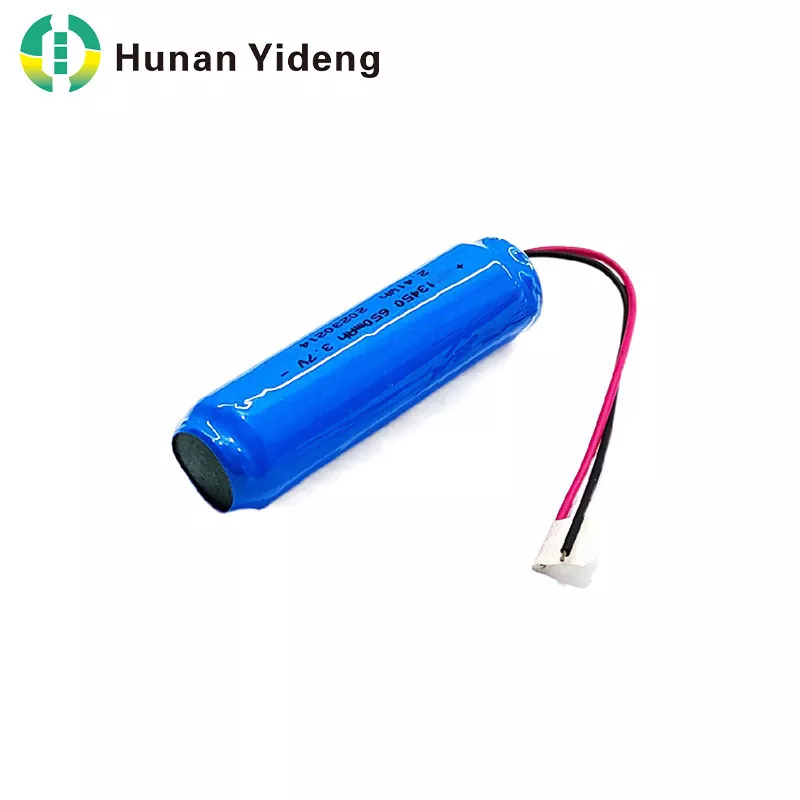 13450 650mAh 3.7v लिथियम आयन बॅटरी सेल